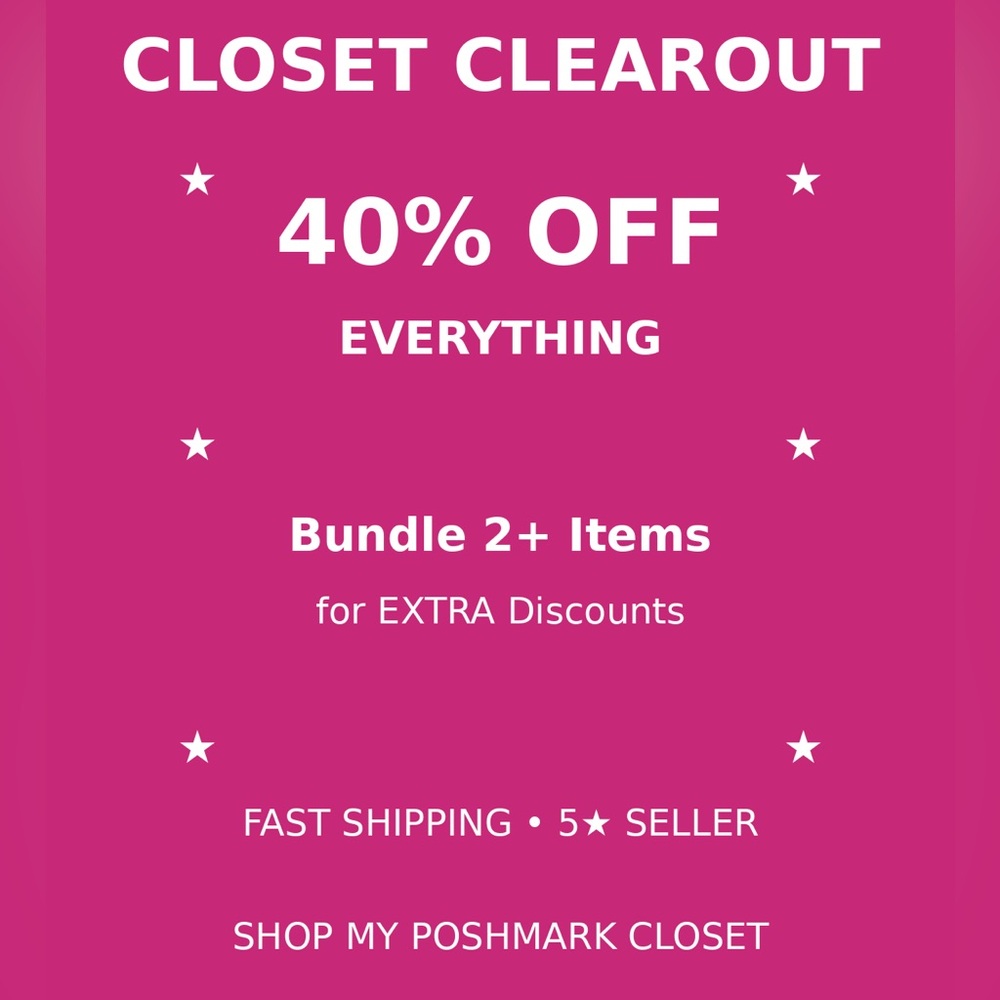 Closet Clearout Sale Poster